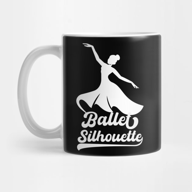 Ballet Silhouette - Ballerina Girl Ballet Dancer Lovers by TEEFOREVER0112